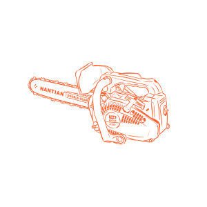 Motosierra de gasolina